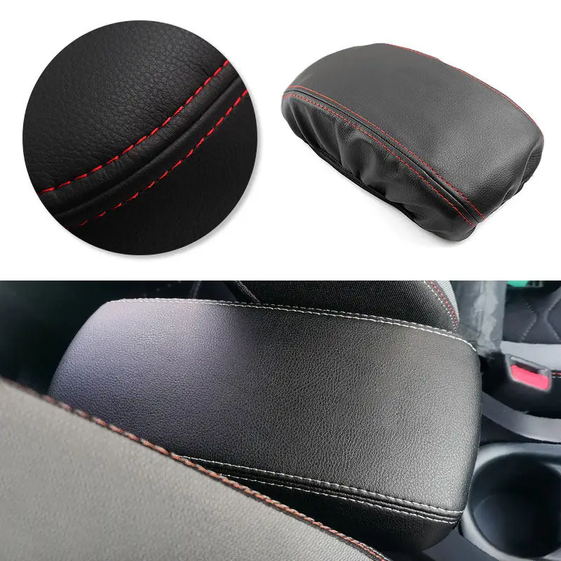Microfiber Leather Car Styling Interior Center Control Armrest Box Cover Trim For Toyota Corolla 12th E210 2019 2020 2021