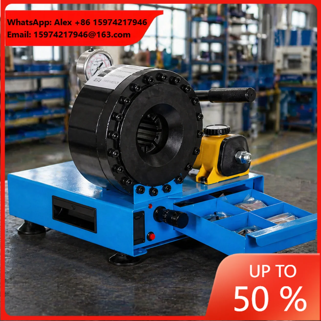 New Type Of Manual Hydraulic Hose Crimping Machine Portable Hydraulic Hose Crimping Machine
