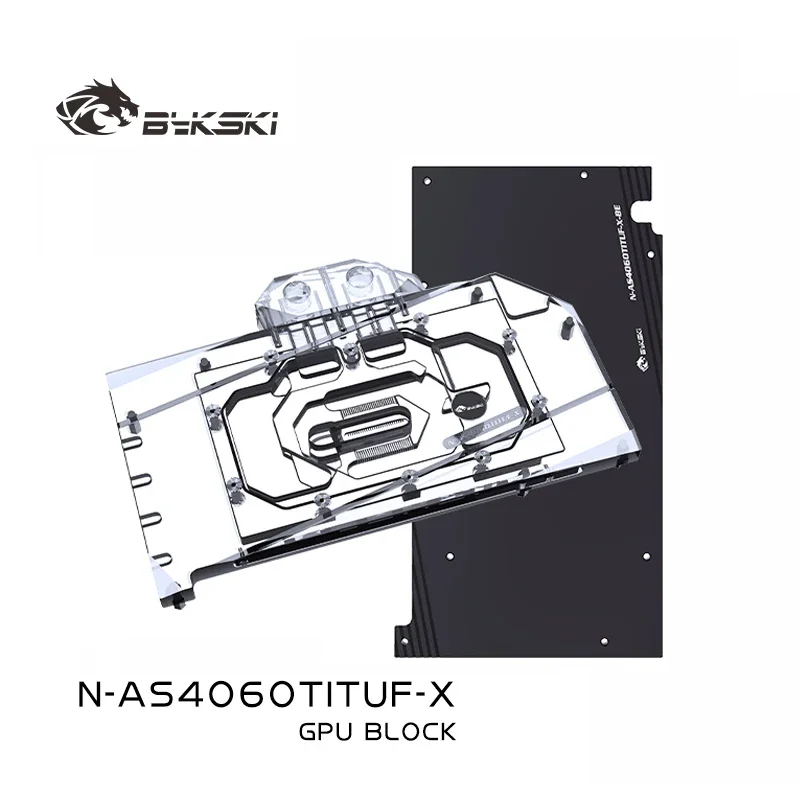 

Bykski GPU Block Use for ASUS TUF Gaming GeForce RTX 4060 Ti OC Graphics Video Card Water Cooling / Radiator N-AS4060TITUF-X