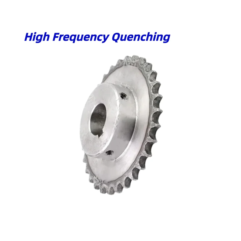 1Pc Industrial Drive Sprocket Wheel 1Pc 08B 45# Steel Chain Gear 14-32T Sprocket Fit 08B Roller Chain