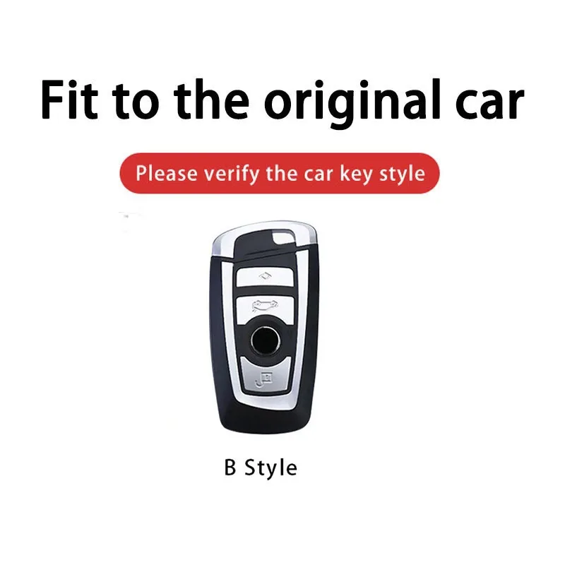 Car Remote Key Case Cover For BMW 1 2 3 4 5 6 7 Series X1 X3 X4 X5 X6 F36 F25 F26 F30 F34 F10 F07 F20 Z10 Keychain Accessories