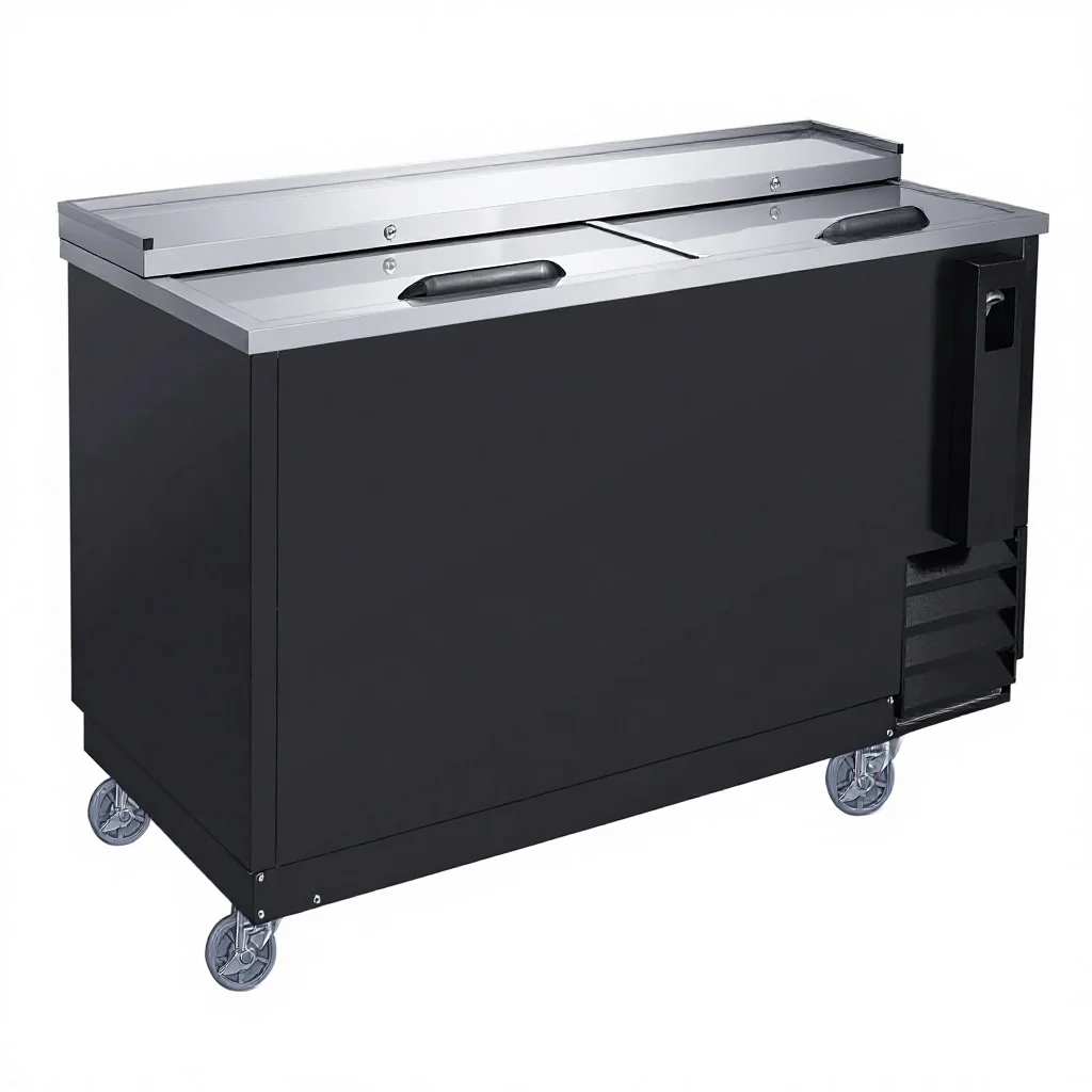 # For Large Capacity Double Door Bottle Cooler Undercounter Beverage Cooler For Beer Wine Soft Drinks Bottle