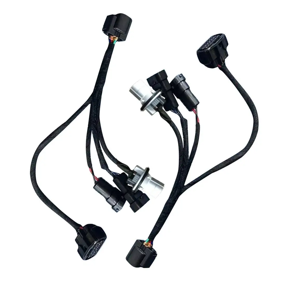 2pcs Halogen To LED Upgrade Headlight Adapter Wire Harness Fit For Honda CRV 2017 2018 2019 2020