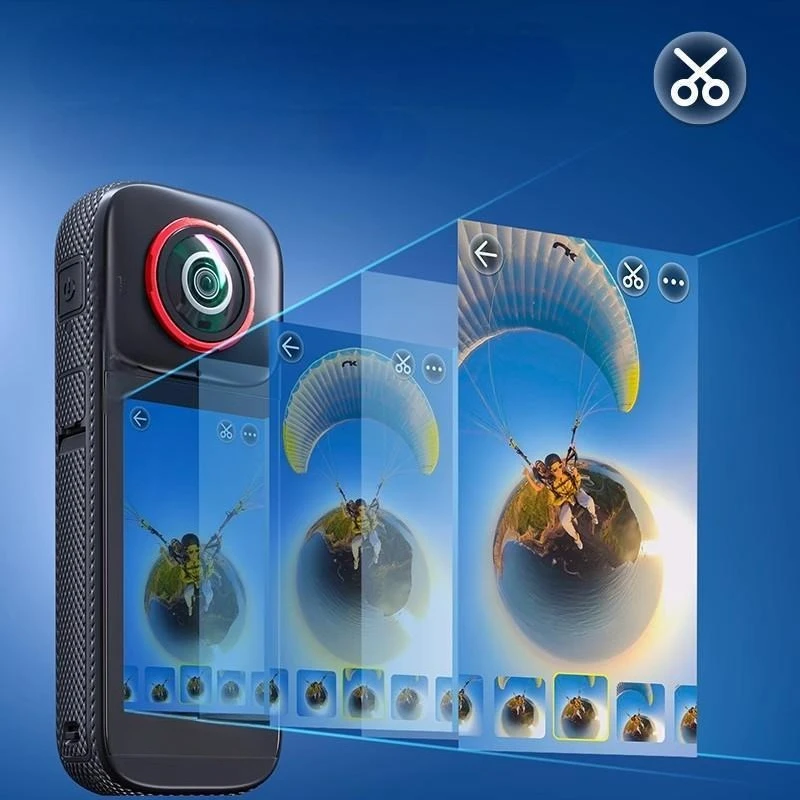 V3 360 panoramic sports camera motorcycle riding 360 degree panoramic VR live stream v2