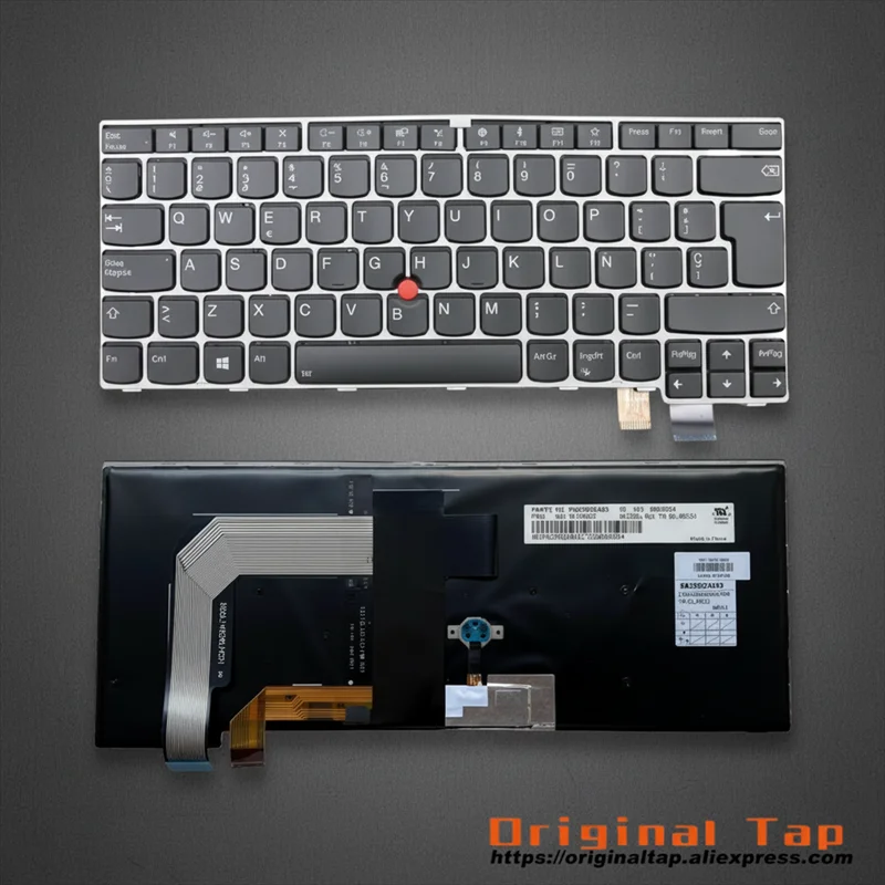 

Испанская клавиатура с подсветкой для Lenovo Thinkpad 13 Gen 2 T470s 01ER879 01EN897 01ER920 01EN856