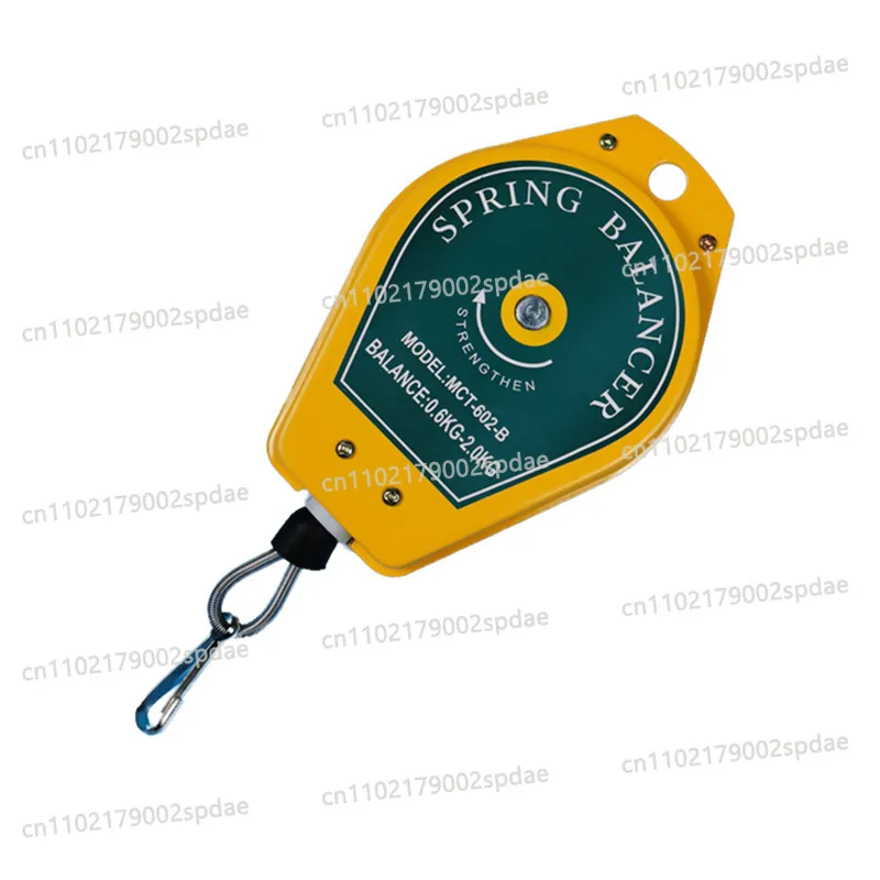1-5kg Steel Wire Rope Spring Balancer Space Saving Ergonomic Hanging Suspension Tool