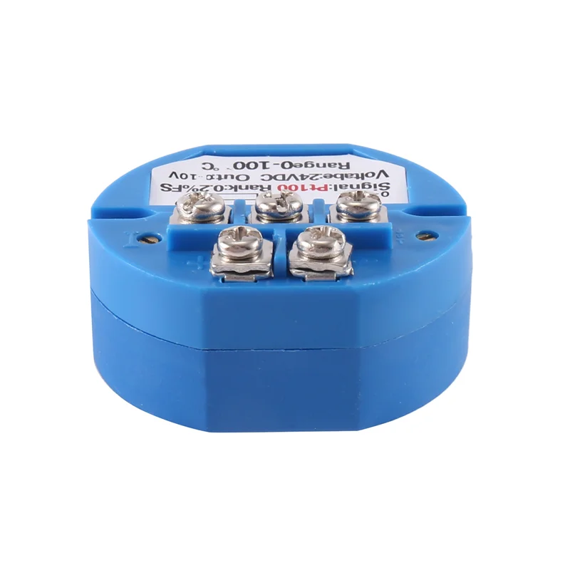 AC88-PT100 Type To 0-10V 0-100 Degree RTD Input 0-10 A Output DC24V Thermal Resistance Temperature Transmitter
