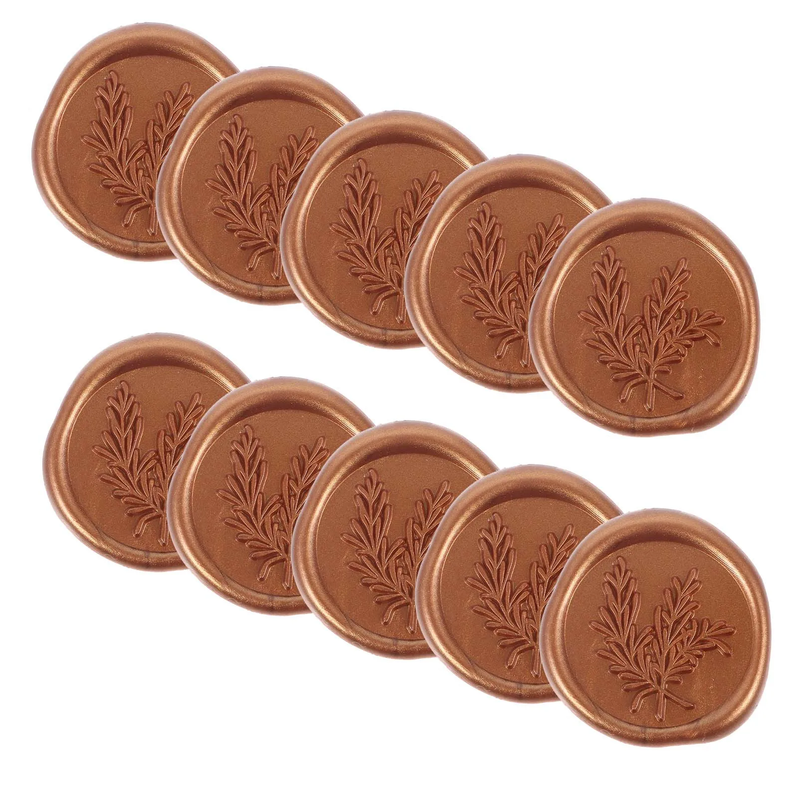 

10 Pcs Envelope Stickers Wedding Invitations Seal Seals Envelopes Sealer