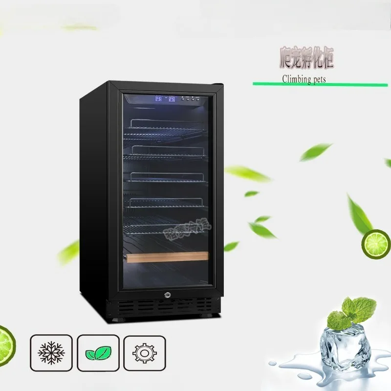 Incubadora para reptiles de 90L, congelador, huevos para reptiles, tortuga, huevos, serpiente, lagarto, refrigerador inteligente de temperatura constante