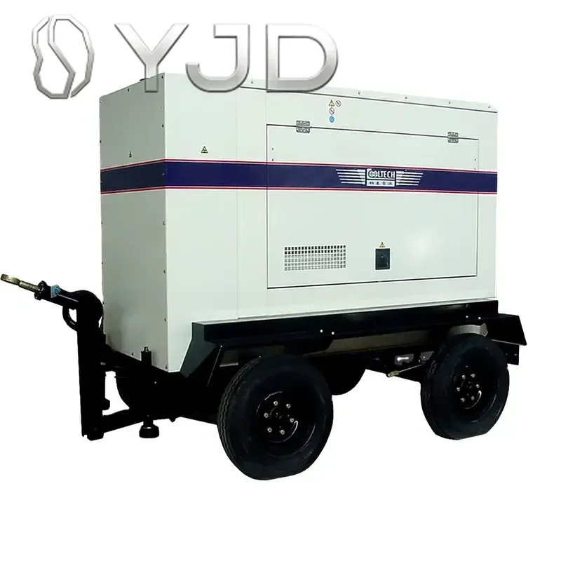 Industrial Trailer dynamo Generators 300kw 400kw 500kw 600kw Power 3 Phase diesel Generating Set