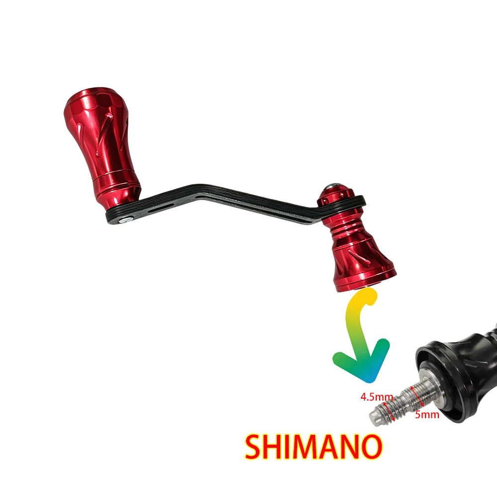 カーボンファイバー製釣りリールハンドル、ダイワ/シマノ/カストキング