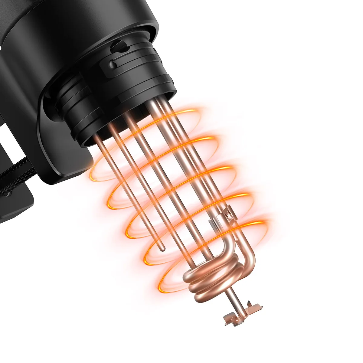 Blitzhome หม้อต้มซุปซูวี1100วัตต์พร้อมตัวจับเวลาและอุณหภูมิที่แม่นยำ