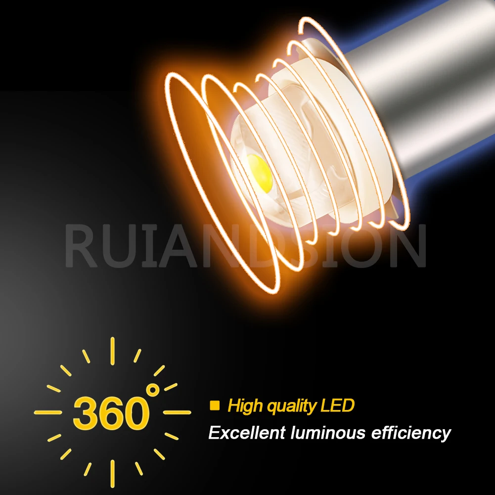 3V 4.5V 6V 9V 12V 18V E10 P13.5S PR2 LED Maglite Flashlight Bulb E10 Replacement for Torch Lantern Emergency Work Light 1Pcs view 4