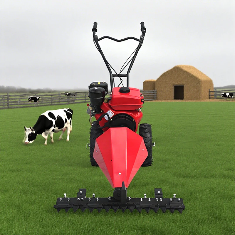 رخيصة الثمن دليل الذاتي جزازة العشب البنزين لآلة قطع العشب جرار المشي الصغير قاطع العشب المنجل بار جزازة #2