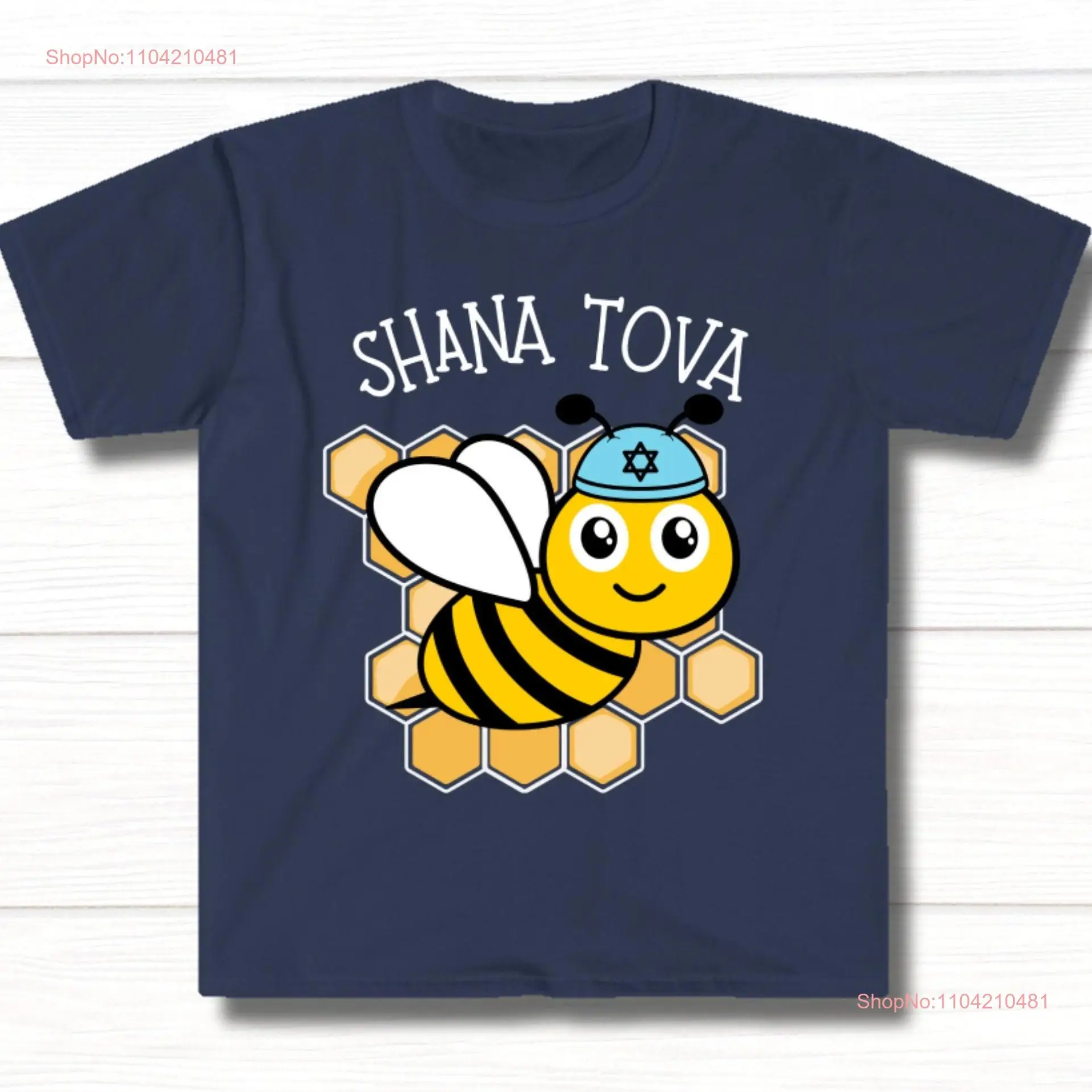 Shana Tova Rosh Hashana T Shirt Cute Kids Yom Kippur Womens Jewish New Year Baby Children's Outfit Shanah