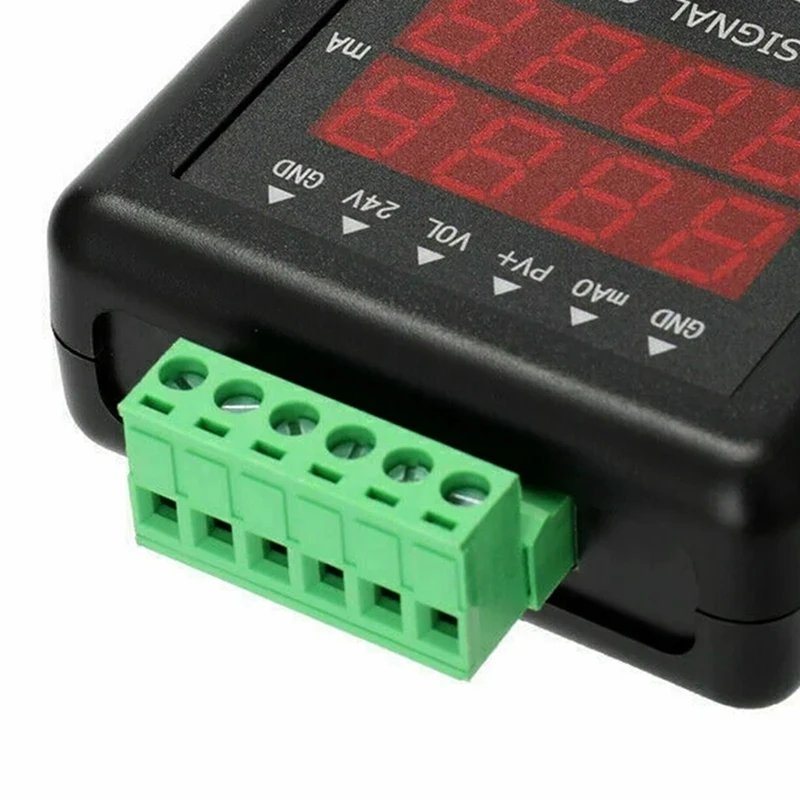 Регулируемый генератор сигналов 4-20 мА, инструмент для моделирования источника постоянного тока 0-10 В, калибратор передатчика тока и напряжения 24 В