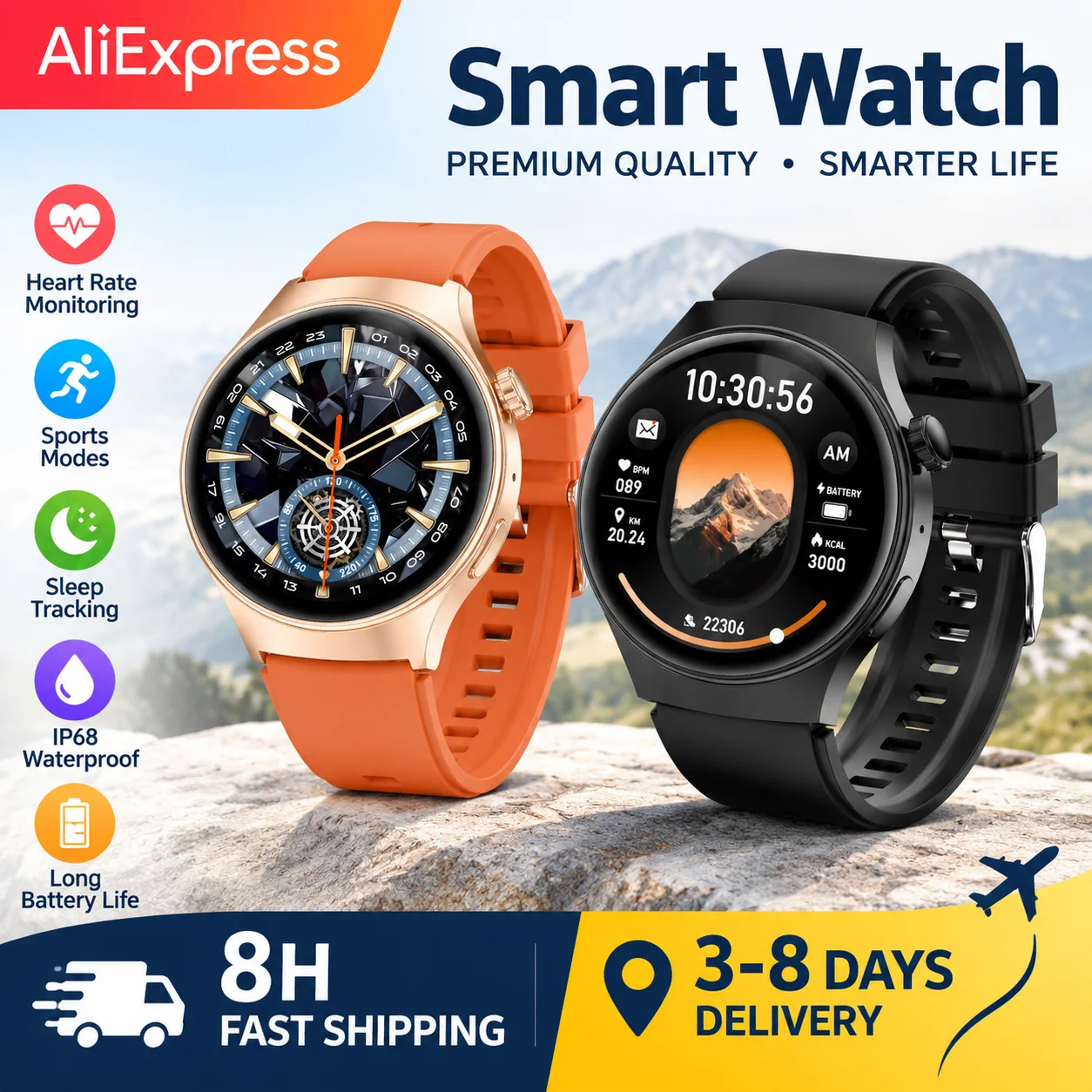 Smartwatch Watches For Women With Gps - SmartWatch 5 Ultra per Uomo e