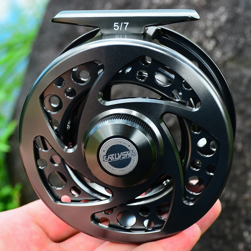 1pc stainless steel fly fishing wheel Fishing Reel left/right handed Ice Fishing Wheel 90mm 97mm 104mm Fly Fishing Reels