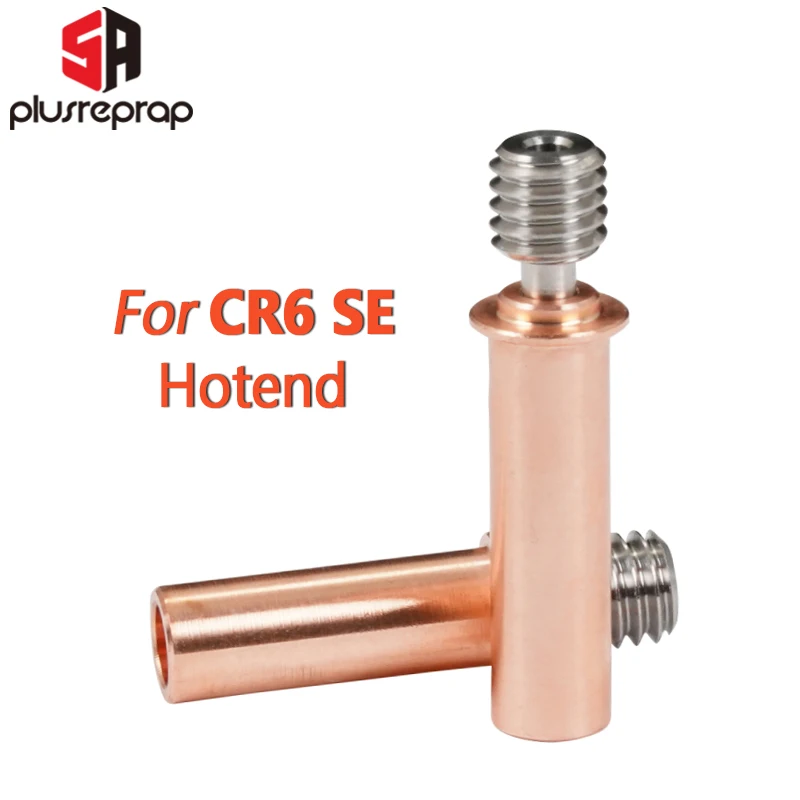 Bi-metal Copper Titanium Alloy Heatbreak for Creality CR-6 SE Hotend 3D Printer Parts All Metal Throat