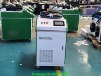 Mini Portable Maxcool 1000w 1500w 2000w Fiber Laser Metal Rust Paint Laser Removal Cleaning Machine