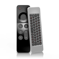 W3 Air Mouse Wireless Remote Control With IR Learning Voice Inputting Double-Faced Air Fly Mouse For Android PC TV Box Tablet