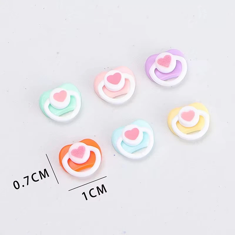 Hot sell Lovely Mini Doll Pacifier Play House Supplies Dummy Nipples For Doll Baby Dolls Kids Toy Baby Pacifier Accessories gift - view 4