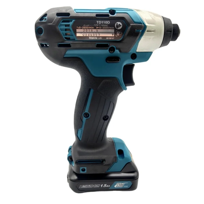 Mobile Impact Driver Kit, Hand Drill, 2xBattery, 12V, 1.5Ah, TD110DWYE