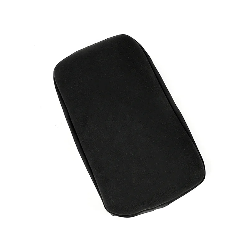 غطاء وحدة التحكم المركزية المتين لسيارة تشيفي كولورادو/جي إم سي كانيون 2015-2022 غطاء صندوق مسند الذراع غطاء حماية ملحقات السيارة أسود 1 فطيرة