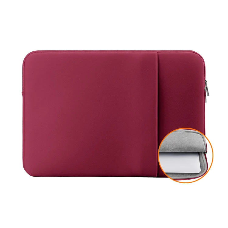 2022 Plush Soft Liner Bag for Macbook Air/pro Matebook Ipad Pro 11 12.9 Samsung Tab S8 Ultra Mi Pad 5 Protective Case Soft Cover