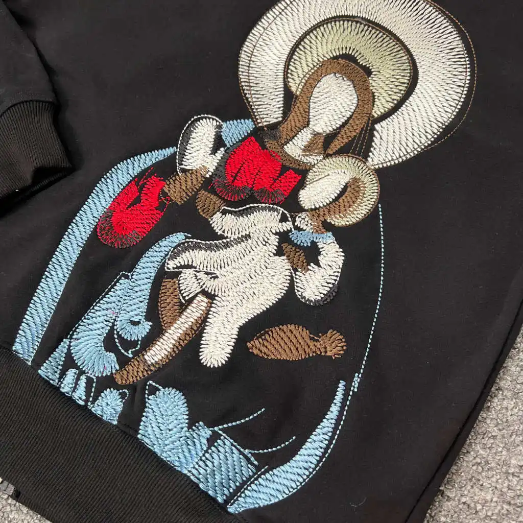 سترة Derschutze 2026 الجديدة ذات القلنسوة المطرزة شديدة التحمل