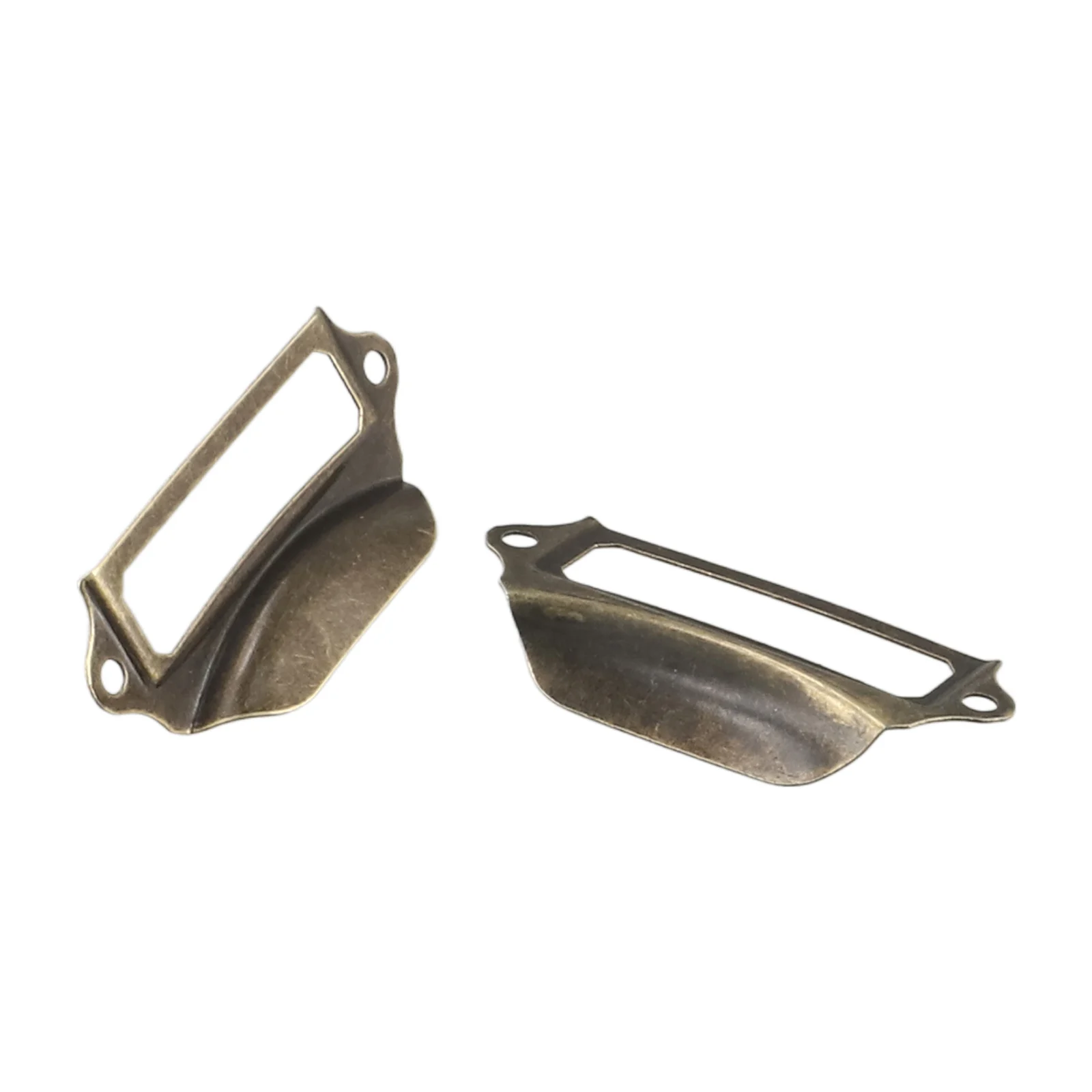 المنزل مقبض سحب تسمية إطار خزانة مسامير الرجعية علامة 10 قطعة 70 30 مللي متر البرونزية بطاقة خزانة درج ملف حامل الحديد