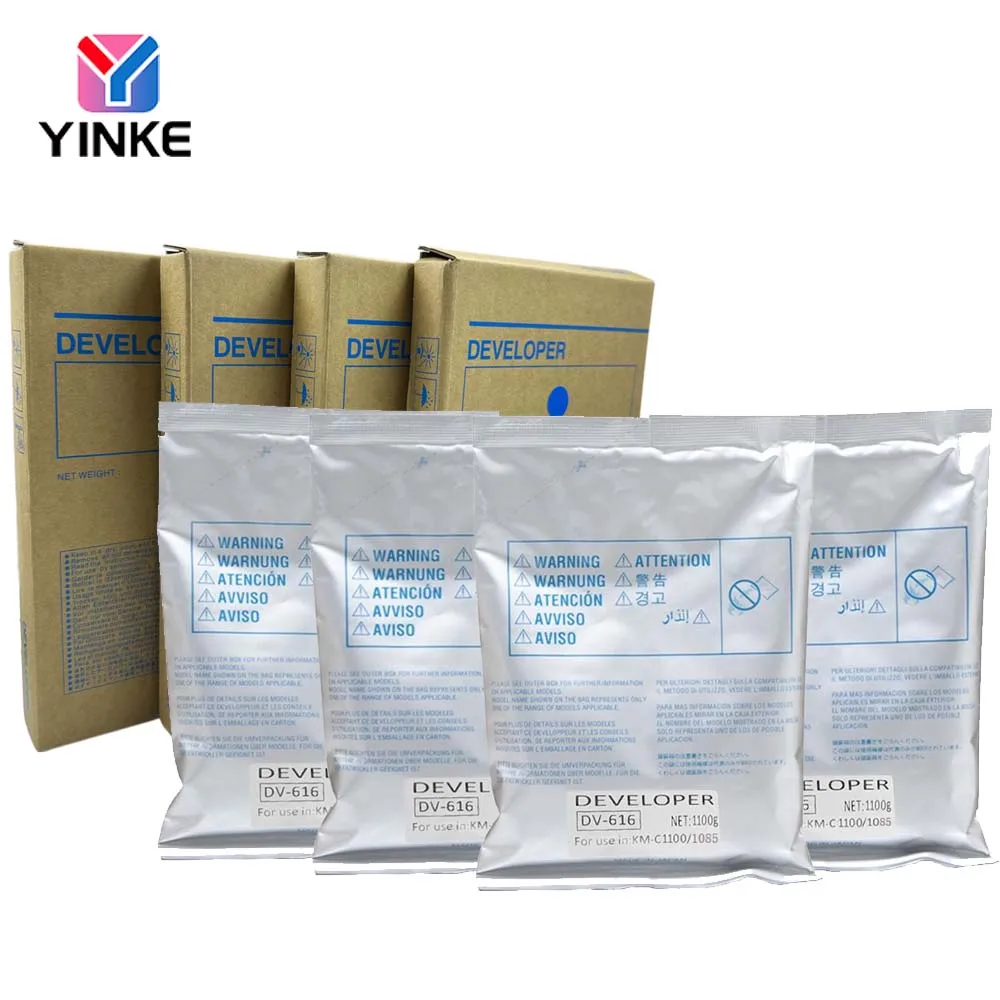 1Bag/1100g DV610 Developer Powder For Konica Minolta Bizhub C5500 C5501 C6500 C6501 C6000 C7000 C65 C70hc High Quality Carrier
