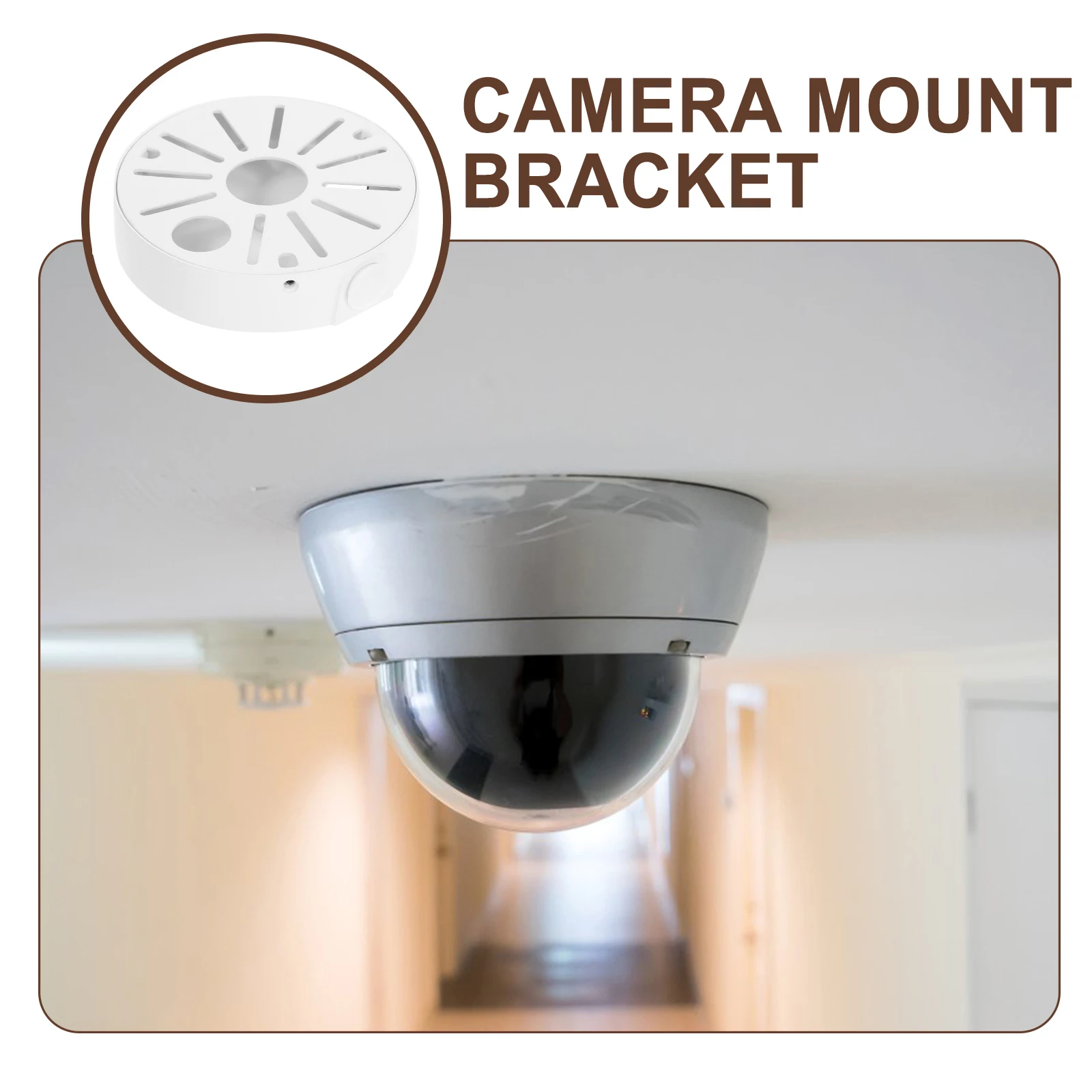 

Aluminum Alloy Junction Box for Cctv Camera Mount Outdoor Indoor Ceiling Wall Cable Organizer Storage Enclosure Box