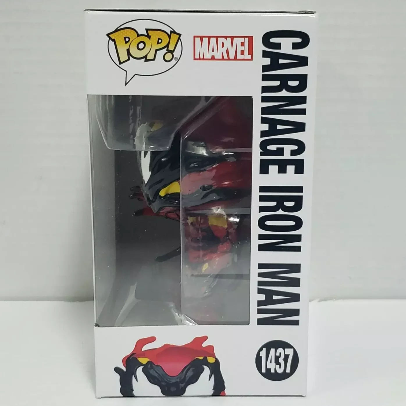 Marvel Venom Figures Funko Pop! Carnage Iron Man 1437 Vinyl Figure 4.1 inchs Collectible Limited Edition Model Toy Birthday Gift - Image 4