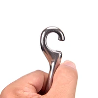 65mm/88mm/100mm Double Ended Scuba Diving Hook - Zinc Alloy Eye Bolt Snap Hook Quick Link Carabiner 2