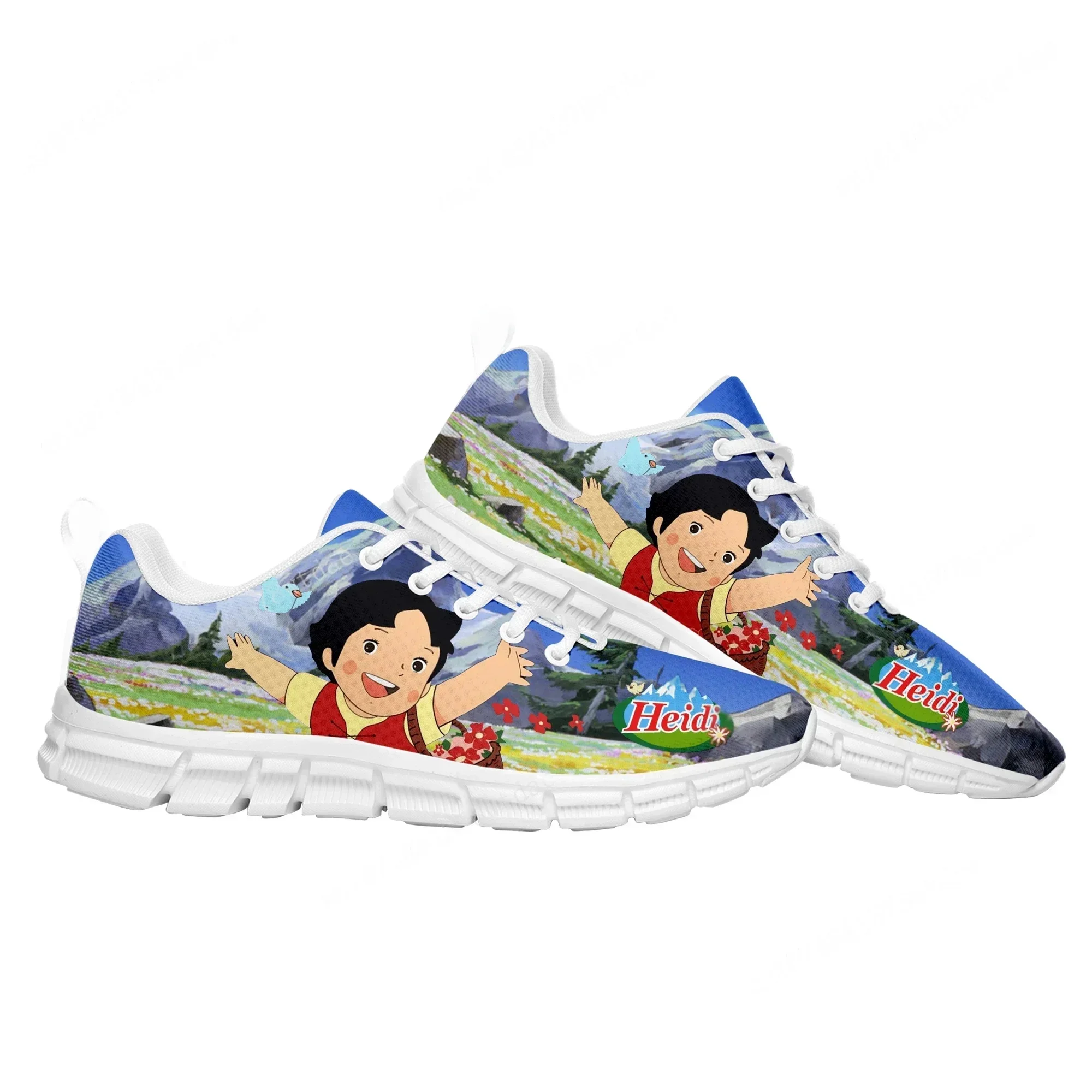 

Спортивная обувь A Girl Of The Alps для мужчин и женщин, удобные кроссовки Heidi, высококачественные кроссовки в стиле манга, обувь на заказ