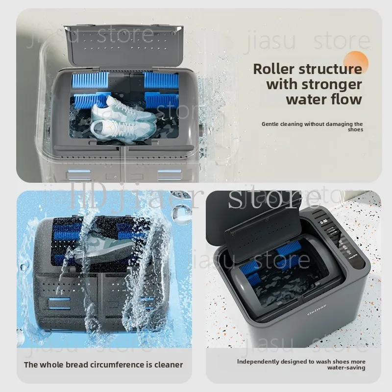 Shoe Washing Machine Automatic Shoe Brushing Machine Roller Type Household Shoe Washing Artifact