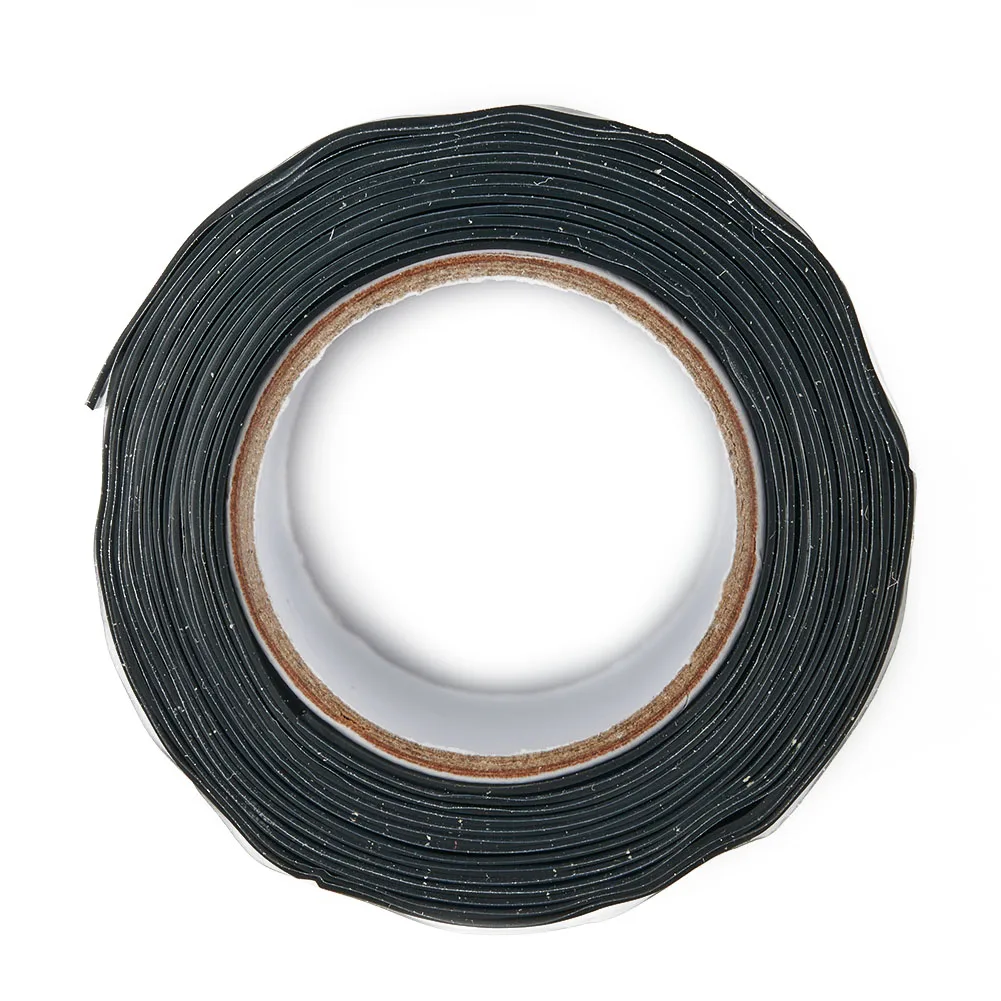 150CM Repair Tape Strong Rubberized Sealant Bonding Repair Waterproof Silicone Black High Quality Exhausts Motorcycle Parts