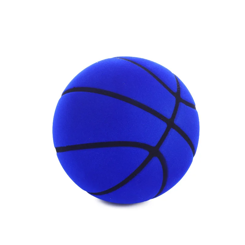 18/21/24 centimetri Floccaggio Super Alta Elasticità Muto Basket Impermeabile Non-scorie Palla Rimbalzante Per Bambini Sport Al Coperto giocattolo palla muta