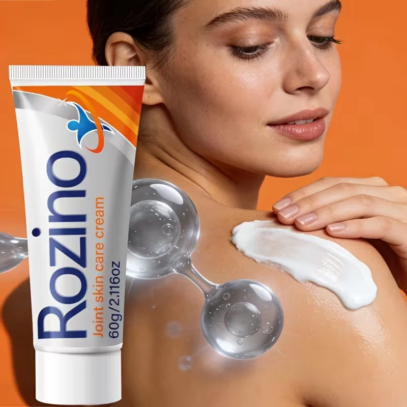 ROZINO joint skin care cream has a fine and smooth texture, feels refreshing and non-sticky on the skin. It can gently care for the skin around various joints such as shoulders, knees, and wrists, soothing dryness and roughness, and alleviating skin tightness and discomfort. Apply an appropriate amount to the joint areas and massage gently to help the nourishing ingredients penetrate, suitable for daily basic care of the skin around joints throughout the body.