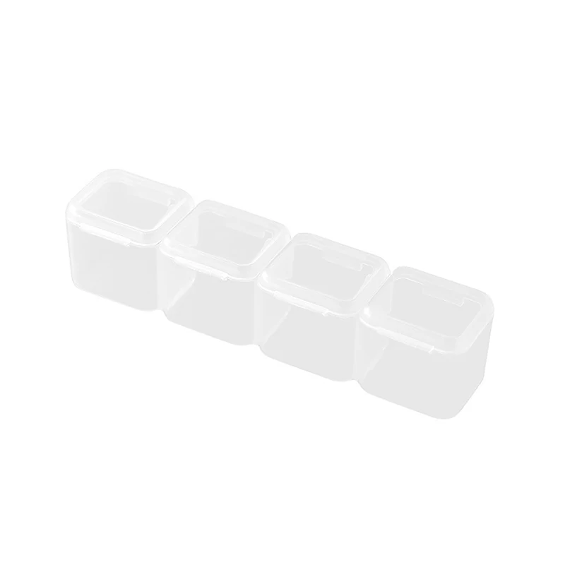 28/56/112 Slots Removable Plastic Storage Box Case For Jewelry Nail Diamond Embroidery Craft Bead Pill Holder Storage Tool