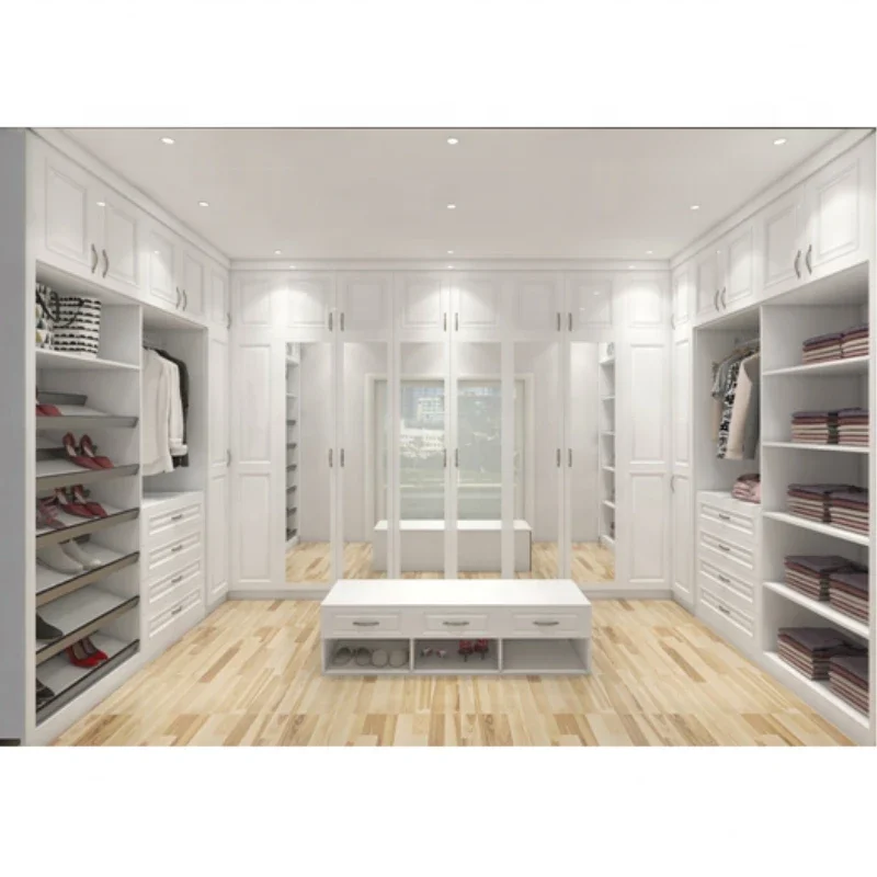 

Iso9001 Certificate High Quality And Good Price Walk In Closet Wardrobe Bedroom Furniture