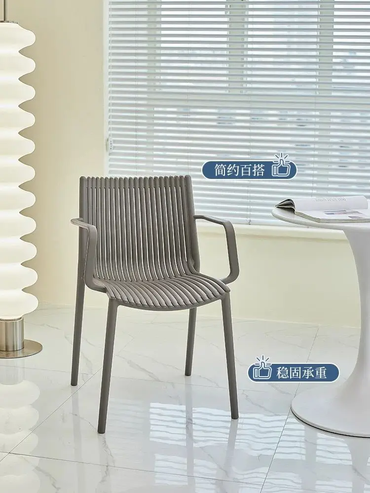 Living Room Chairs Creative Dining Table Chairs Home Furniture Stacked Backrest Chairs Nordic Leisure Chairs Armchair Makeup Cha