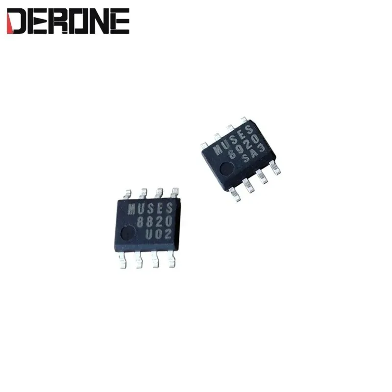 2pcs New Muses8820e MUSES8820 high-fidelity audio double op-amp JRC production version, 8-pin patch