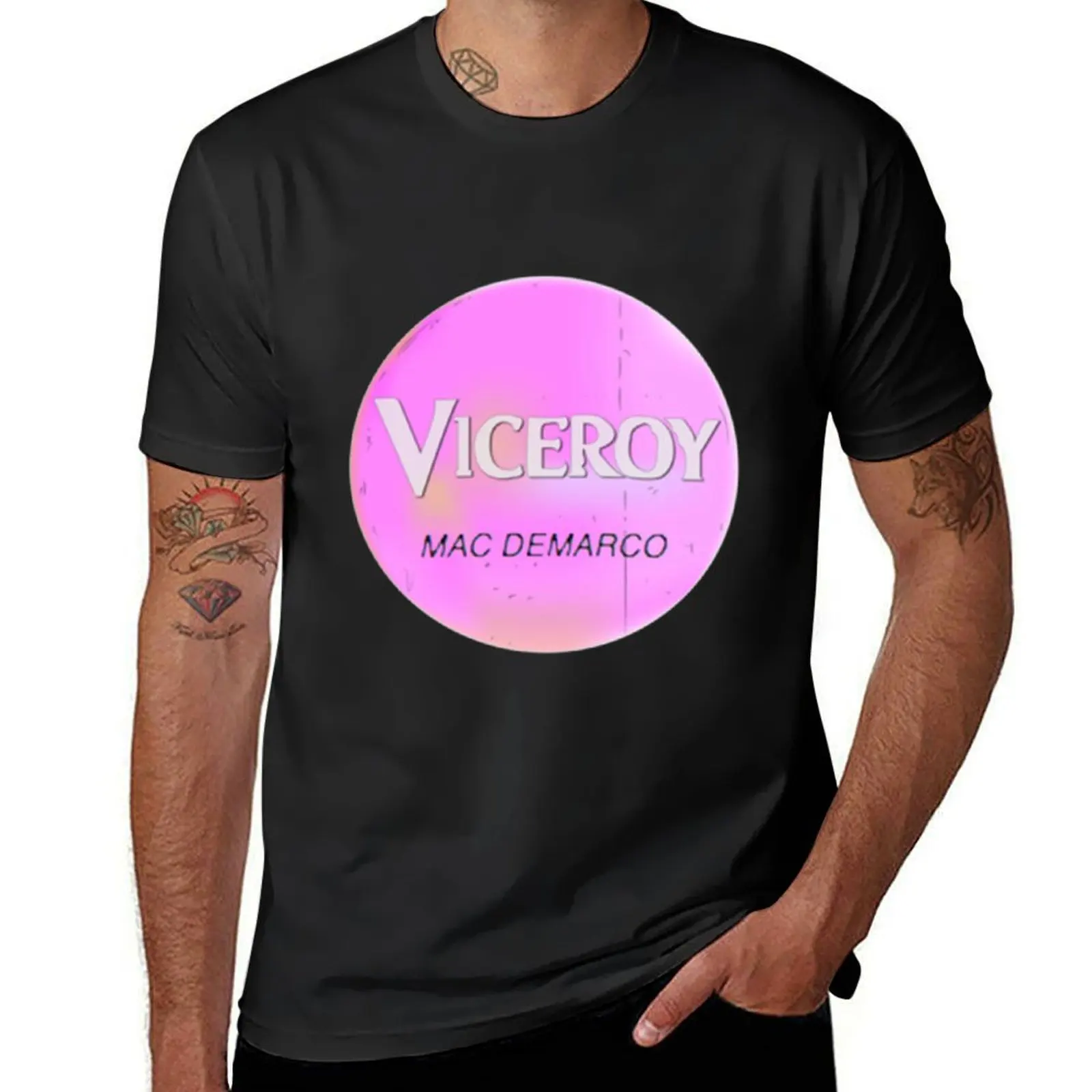 Viceroy - Mac Demarco T-Shirt blanks vintage men workout shirt