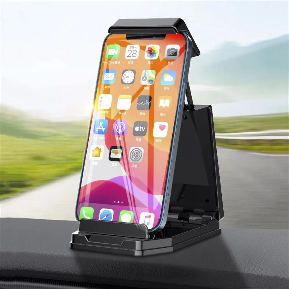 Car Dashboard GPS Phone Tablet Holder Clip Large Clamp Mount Stand for 4-10 inch iPad Air Pro 9.7 11 Mini 8 inch Galaxy Tabs