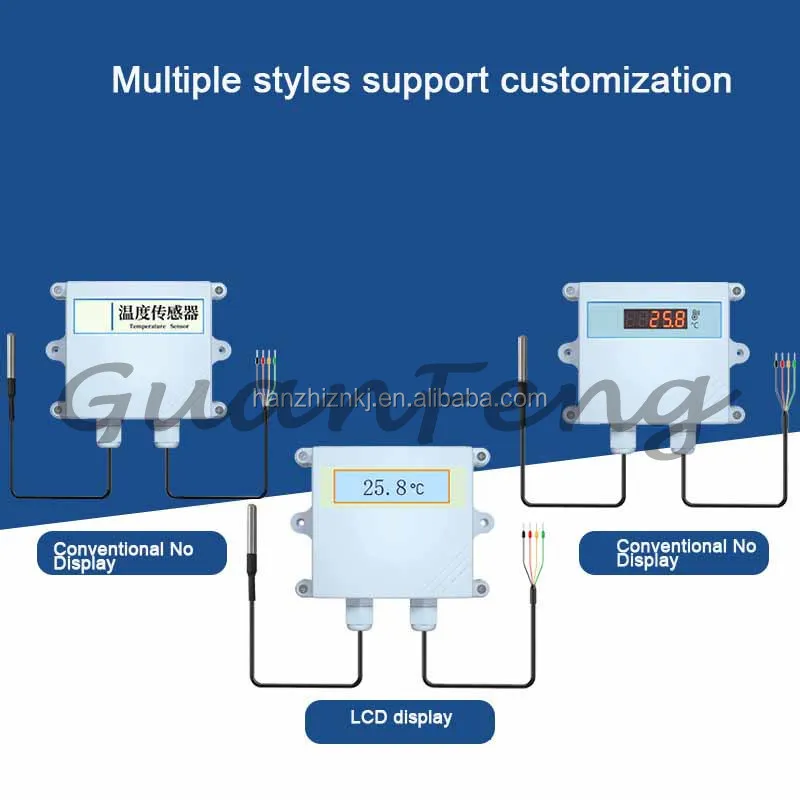Industrial‑Grade Moisture‑Resistant Temperature Sensor Transmitter, Multi‑Output High‑Accuracy Probe