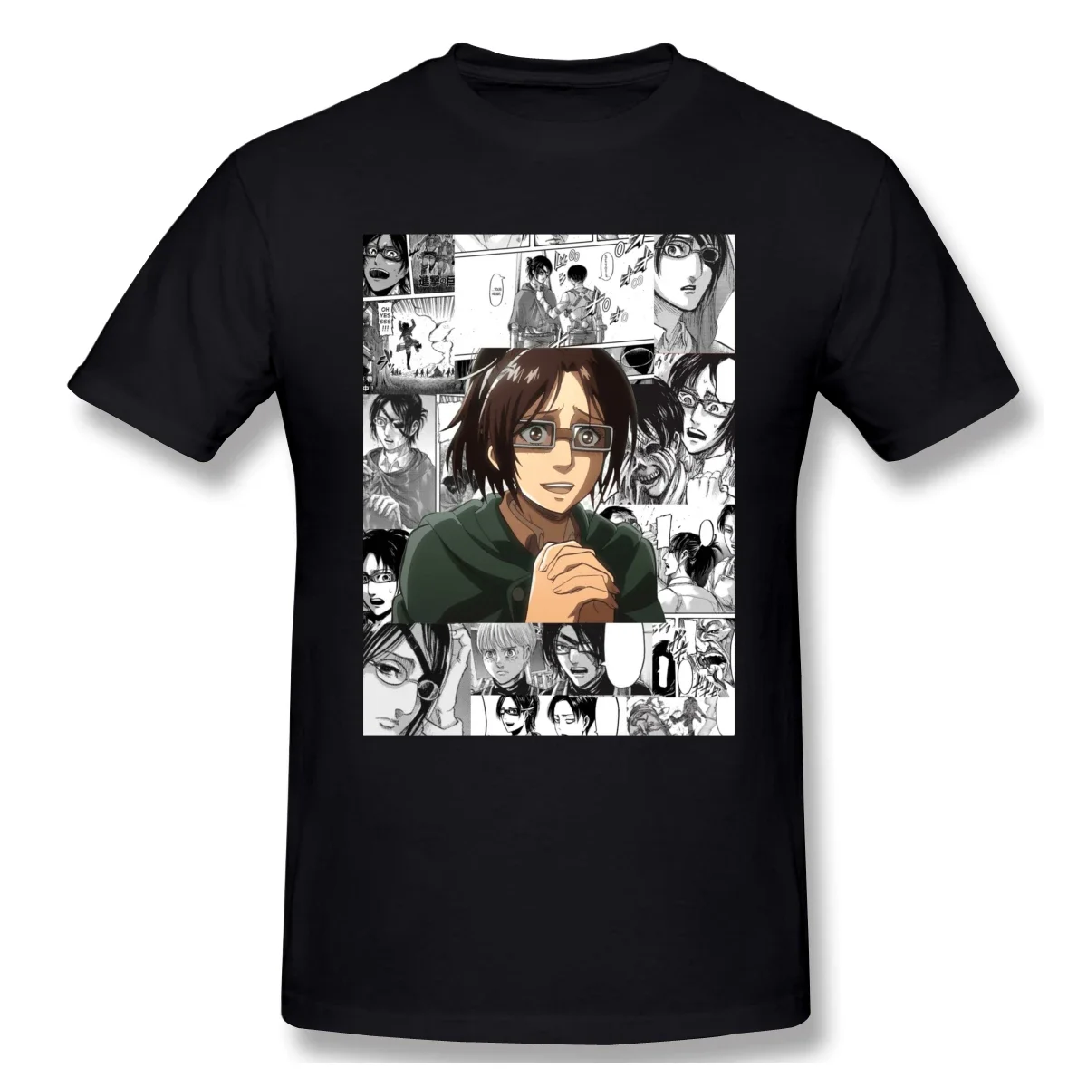 

Attack on Titan Anime Hange Zoe Fashion Funny Printing Graphic T-shirt Hot Sale Summer Style Casual Streetwear Tee Shirts Y2K