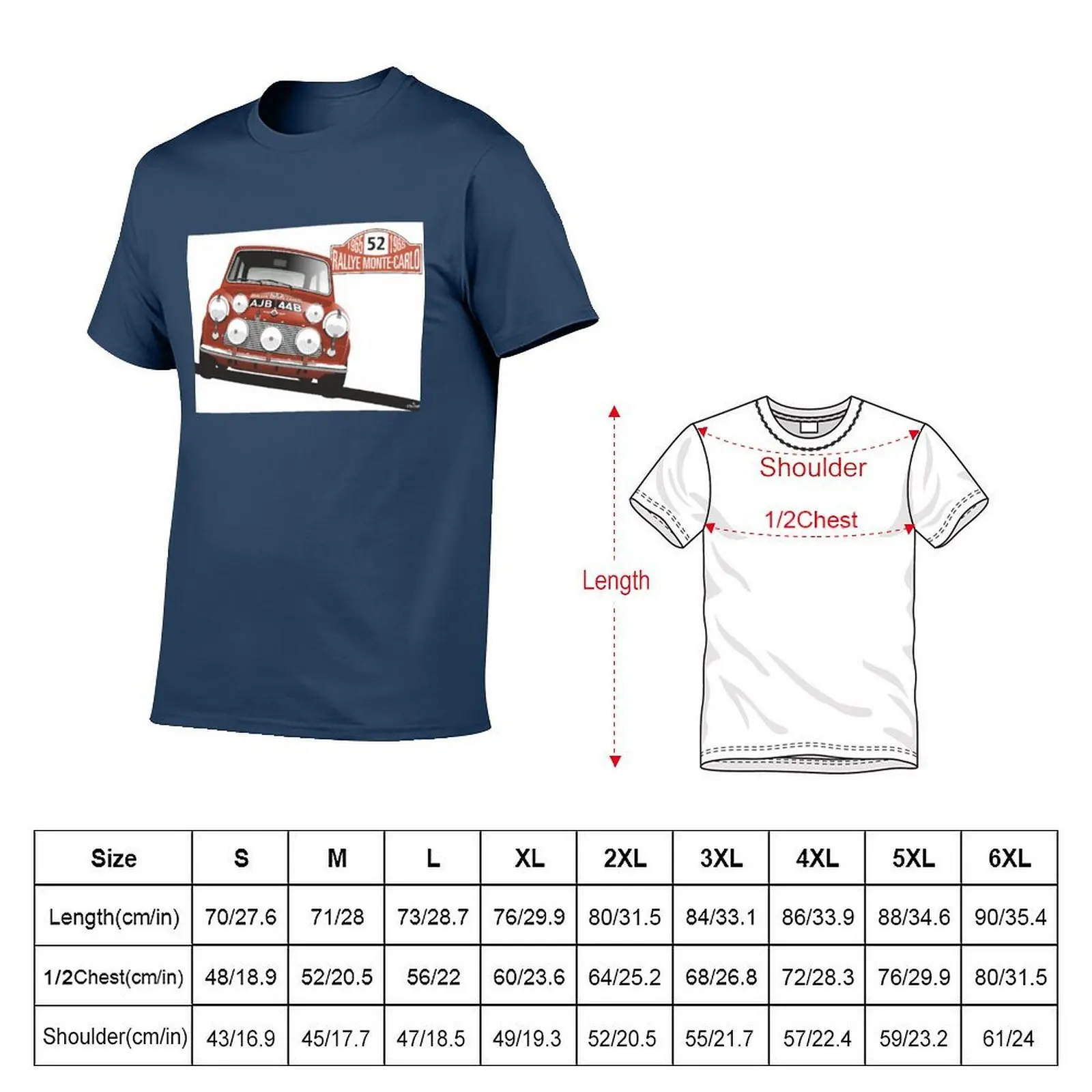 1965 Rallye Monte Carlo winner T-Shirt Summer Holiday T-Shirt