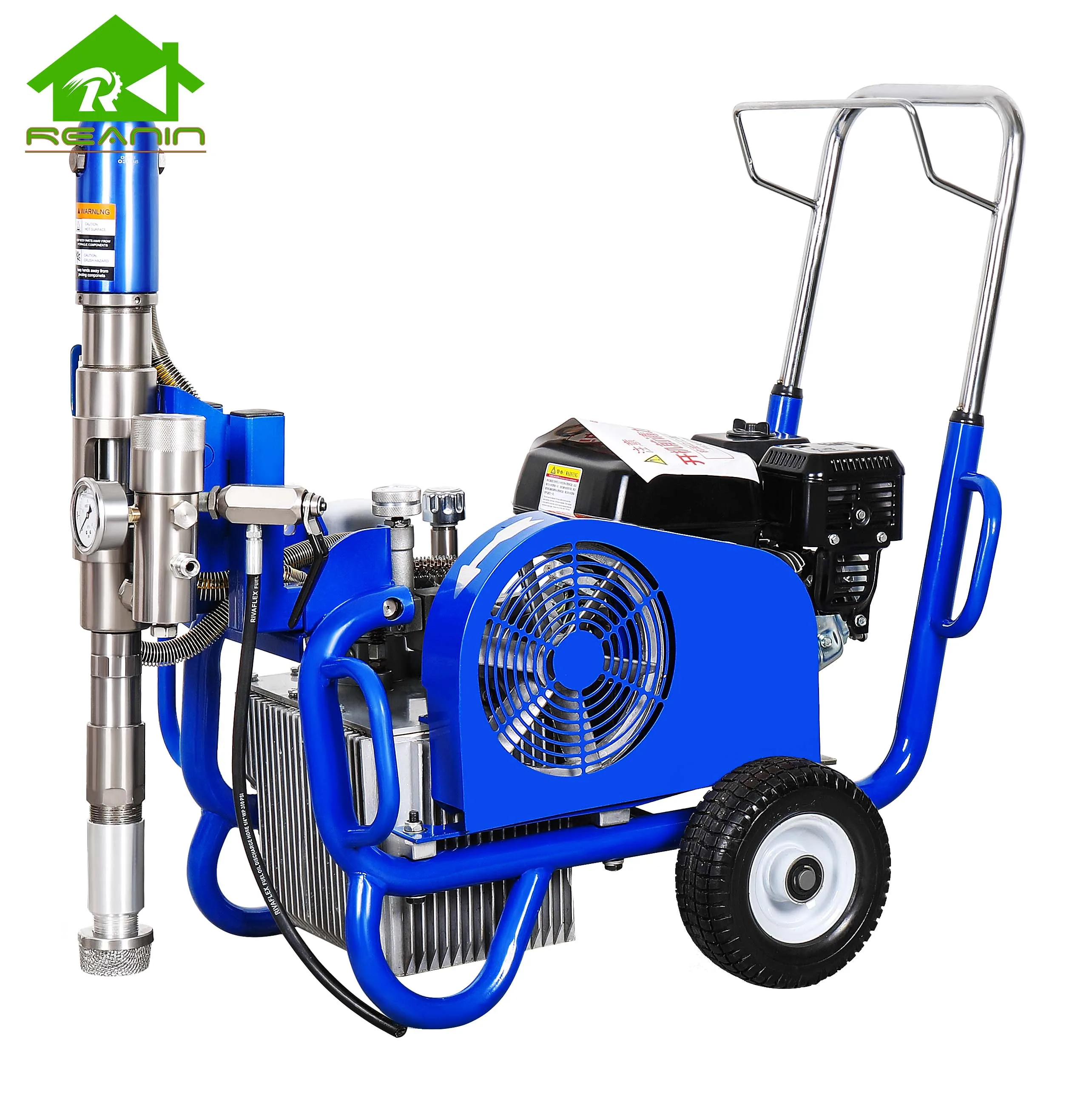Reanin-R4 Big Rig Gas Hydraulic Airless Sprayer for spray heavy coat